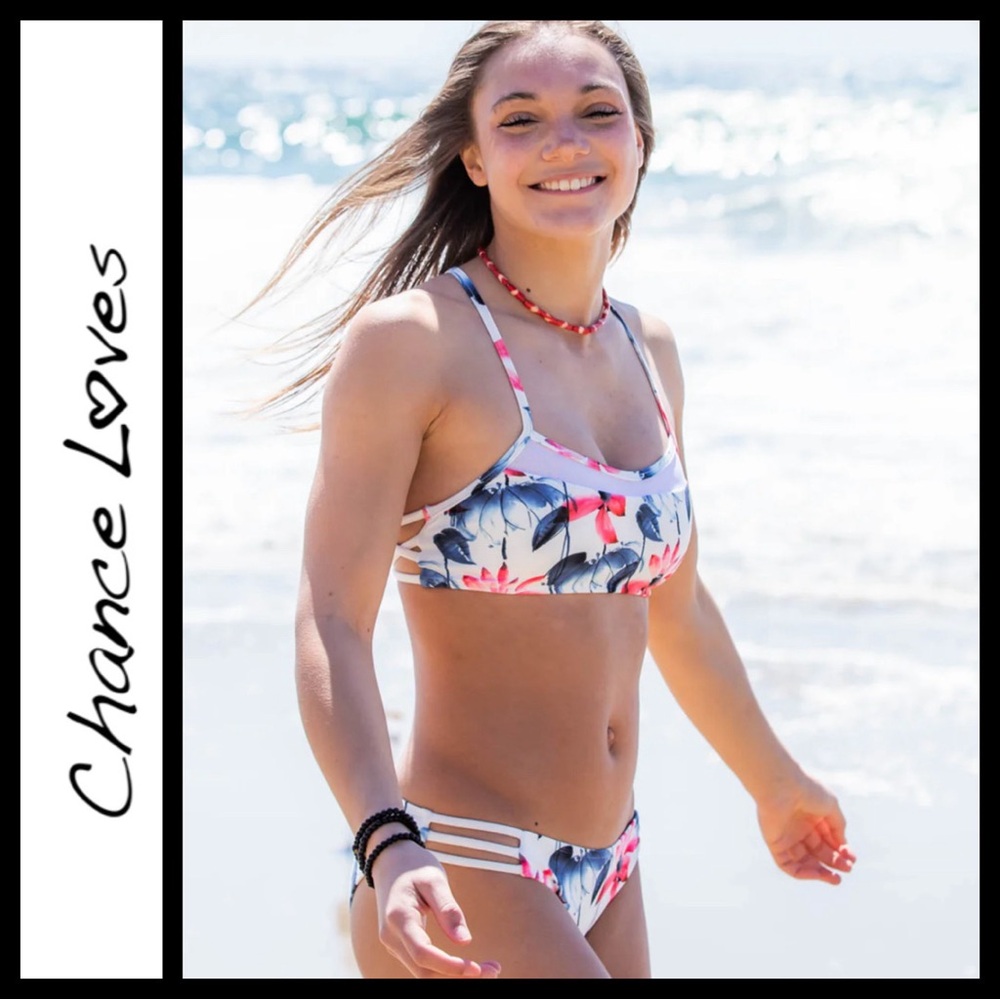 NWT Chance Loves Tween Playa Del Carmen Bikini